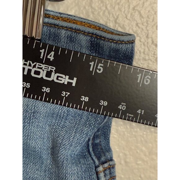 Duluth Trading Co. Ballroom Double Flex Jeans 30x34 Med Wash Denim Mens Stretch - Picture 12 of 14